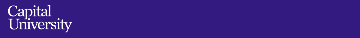 Capital University: LibAnswers banner
