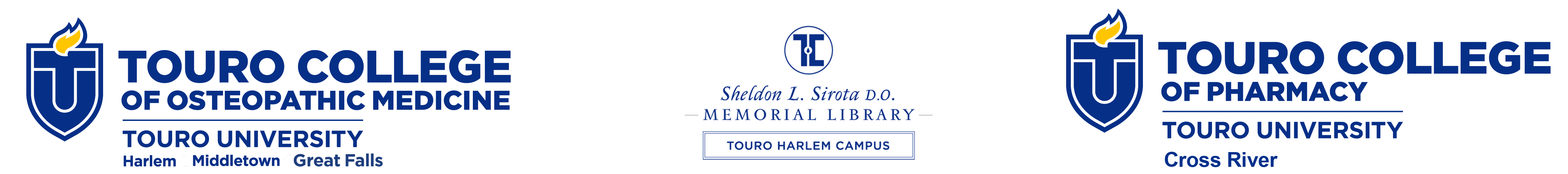 Touro College of Osteopathic Medicine – Touro College of Pharmacy: LibAnswers banner