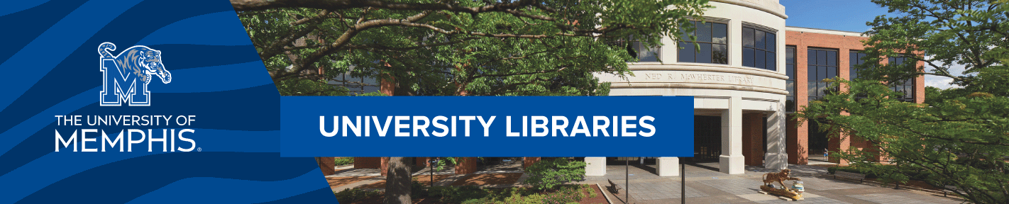 University Libraries, University of Memphis: Answers banner